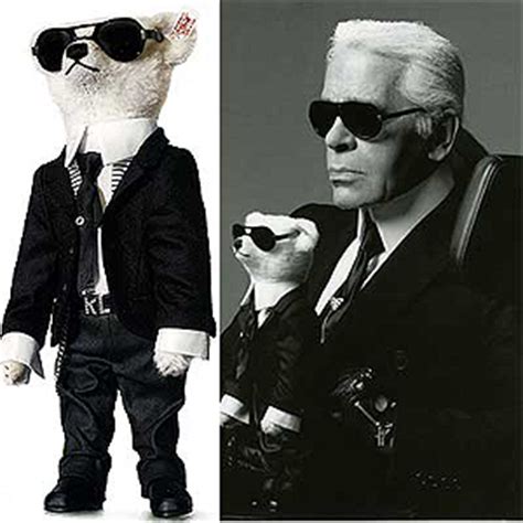 teddy bear chanel|karl lagerfeld teddy bear.